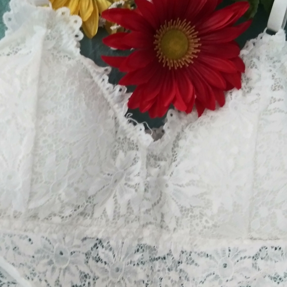 Lace Bralette white - Picture 3 of 11
